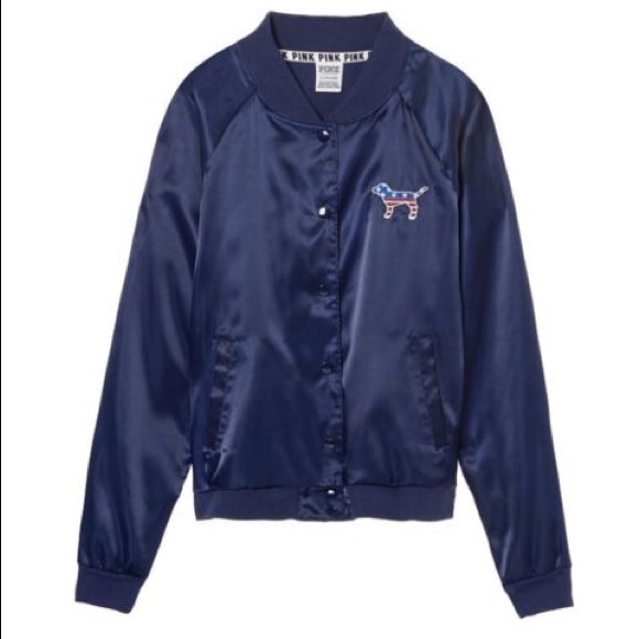 Pink by Victoria’s Secret Bomber Jacket - Picture 3 of 9